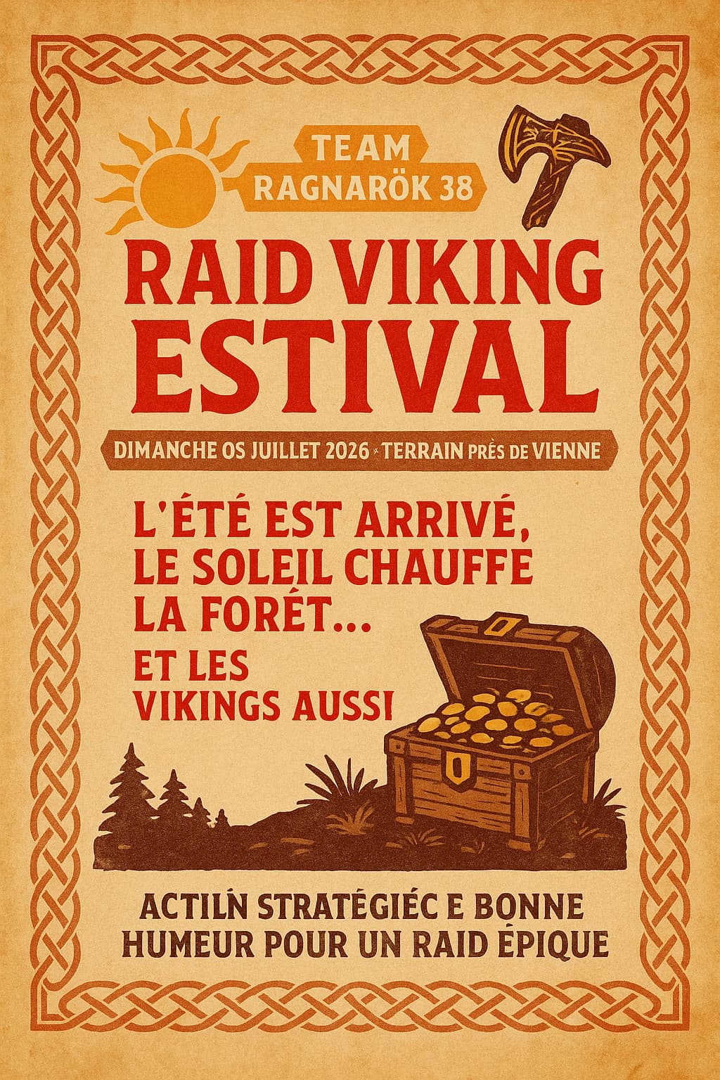 🌞⚔️ Raid Viking Estival - Custom Image