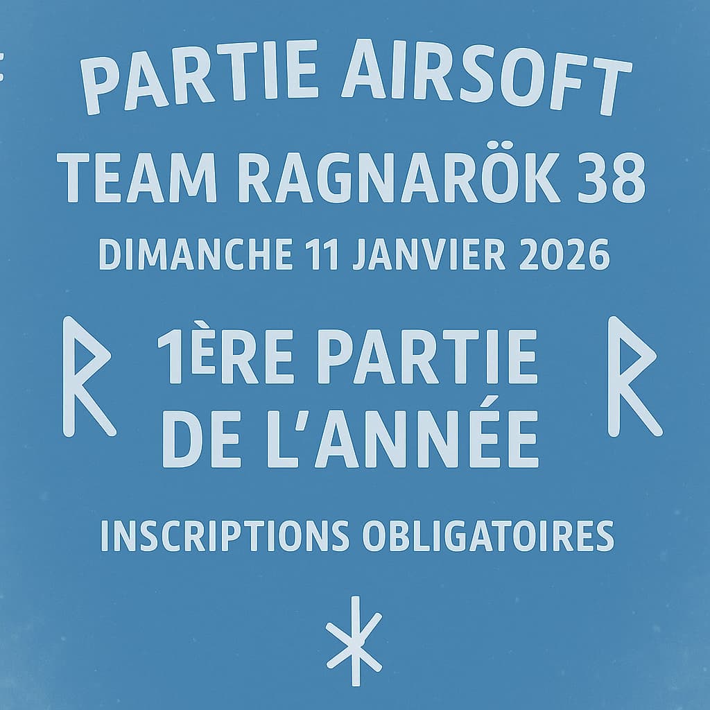 ❄️ 1ère Partie Airsoft 2026 - Custom Image