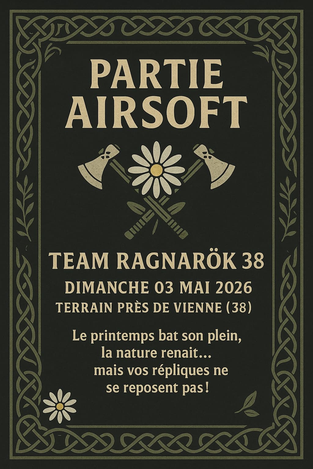 🍃 Partie Airsoft Mai 26 - Custom Image