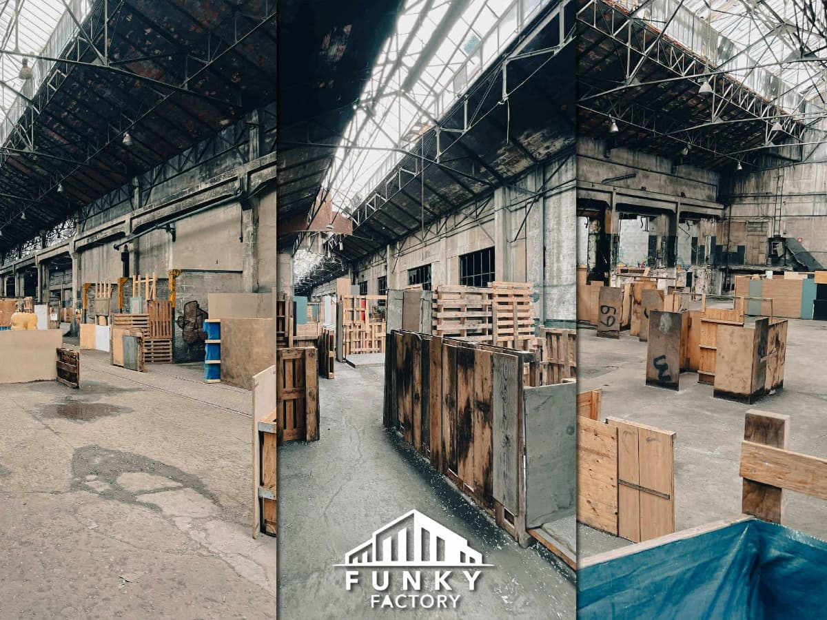 Funky Factory terrain